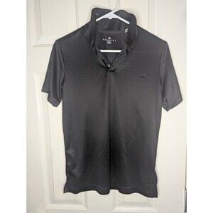 Adidas Golf Climalite L Childrens Black Polo Shirt
